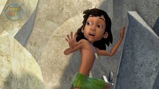 Mowgli and Sharekhan fight  Jungle book cartoon video  Mowgli  MyChannelu8i [upl. by Aicineohp350]