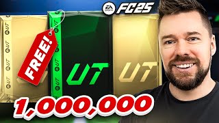 How To Get Over 1 Millions Coins of FREE Packs EAFC 25🔥 [upl. by Wilie]