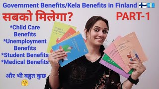 How to get government benefits in finland💶🇫🇮 Kela Benefits Finland  Unemployment benefits [upl. by Anallese]