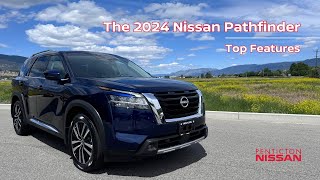 2024 Nissan Pathfinder  Top Features [upl. by Duleba]