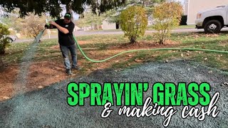 1500 Gallons of Hydroseeding [upl. by Lurlene371]