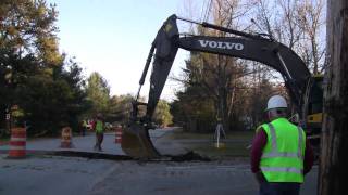 Volvo EC290CL Digging And Loading Dump Truck 2 [upl. by Monroy]