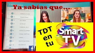 Cómo ACTIVAR TDT en SMART TV📺 2024 Super Fácil Televisión GRATIS [upl. by Constantin792]