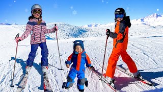 Nagkaroon sina Diana at Roma ng Ski Vacation sa Frech Alps – Nakakaaliw na Pampamilyang Trip [upl. by Jaquelyn]