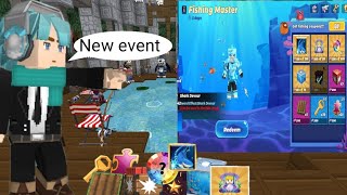 New Fishing Master event in bedwars  Blockman go [upl. by Eciruam482]