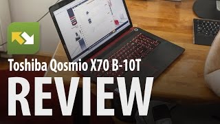 Review  Toshiba Qosmio X70B10T [upl. by Suidualc]