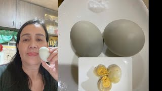 Mukbang Penoy Infertiledeadembreyo duck eggsatisfying penoy mukbang eating duckegg [upl. by Quintie]