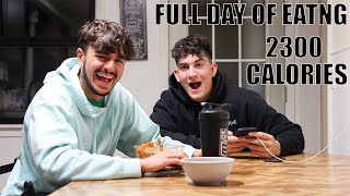 Full Day of Eating  2300 Calories  2 Weeks Out [upl. by Ag]