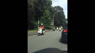 Vespa Tour durch Wadersloh 2014 [upl. by Aical805]