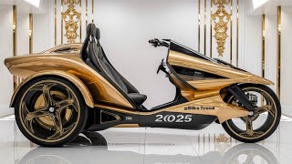 2025 Tricycle Camper The GOLDEN Beast That Redefines Luxury Rides [upl. by Franzoni]