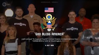 A Capitol Fourth 2019 quotGod Bless Americaquot [upl. by Grefe]