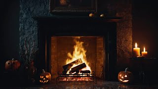 🔴 Cozy Fall Fireplace with 🎃🔥 NO ADS [upl. by Olrac]