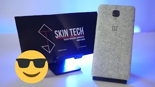 SKIN TECH OnePlus 3T Skin  Review  Installation [upl. by Mayrim508]