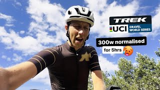 THE HARDEST ROUND OF THE UCI GRAVEL SERIES YET [upl. by Ettari563]