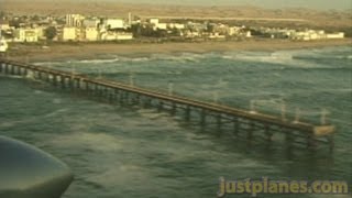 Low scenic flight out of Swakopmund [upl. by Bhayani]