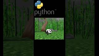 Creating a game on the Panda3D Game Engine 🐼 in Python  shorts [upl. by Theresa]