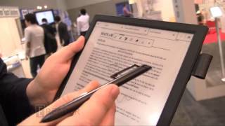 Sony 133 eReader Review  PDF Viewing [upl. by Ahsien801]