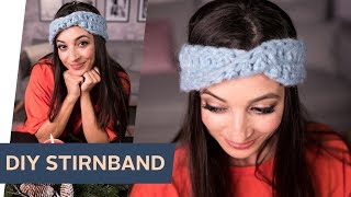 DIY Stirnband häkeln mit Twist  refashion  OTTO [upl. by Uba118]