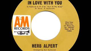 1968 HITS ARCHIVE This Guy’s In Love With You  Herb Alpert a 1 recordmono 45 [upl. by Wertheimer]