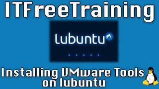 Installing VMware Tools on Lubuntu [upl. by Ynafetse485]