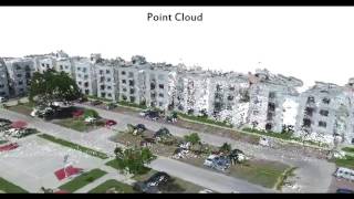 Aerial footage  3D point cloud  3D model [upl. by Fredella24]