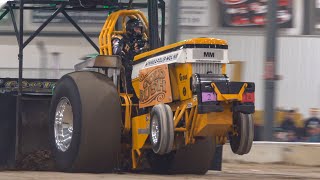 Tractor Pulling 2024 Midwest Winter Nationals Shipshewana Wednesday Test Passes [upl. by Wendy]