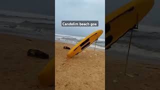 the waves in the beaches n the peace they offers agreecandolim goabeach waves ytshorts [upl. by Brottman114]