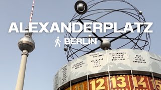 ALEXANDERPLATZ BERLIN  Walking Tour 17  ASMR [upl. by Aikal]