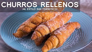 CHURROS RELLENOS  COMIDA PERUANA  RECETA DE ACOMERPE [upl. by Qulllon]