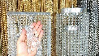 HOMEDECOR BASES PARA LUSTRE DE CRISTAL  2 FORMAS DE MONTAR [upl. by Rosenbaum]