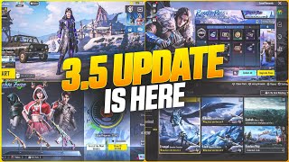 🤩 Finally 35 Update Is Here  New Achievements  A10 Royal Pass  How To Update 35 Pubgbgmi [upl. by Farnham983]