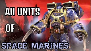 Astartes Mod 2021  All units of Space Marines  Warhammer 40000 Dawn of War 2 Retribution [upl. by Salome]