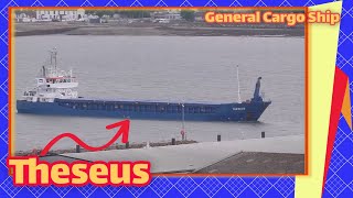 General Cargo Ship  Theseus arrives at Warrenpoint Harbour from Hereke Port in Turkey [upl. by Corly]