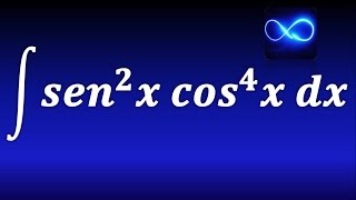 152 Integral de seno cuadrado por coseno a la cuarta TRIGONOMETRICA EJERCICIO RESUELTO [upl. by Jola302]