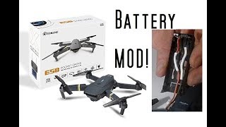 Eachine E58 Easy drone battery mod [upl. by Caia]