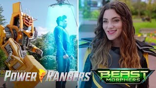 Power Rangers Beast Morphers  Roxys Plan  Episode 4 Digital Deception  Power Rangers Official [upl. by Atela700]