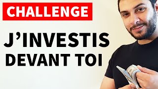 Jinvestis 500 € dans 10 actions à dividendes CHALLENGE BOURSE [upl. by Liuqa]