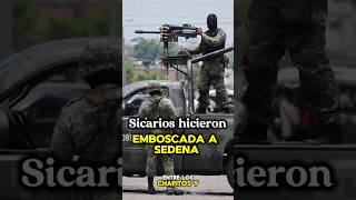 SICARIOS EMBOSCARON A MILITARES AL SUR DE CULIACÁN shorts mexico narcos culiacan [upl. by Yorke381]