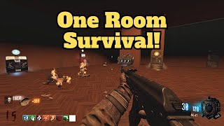 One Room Survival  Call of Duty Zombies  COD Black Ops 3 2024  Custom Maps  Codename code [upl. by Veronike]