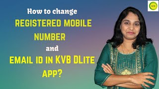 How to use KVB DLite app Tamil  A complete overview and walkthrough of the KVB mobile banking app [upl. by Haakon]