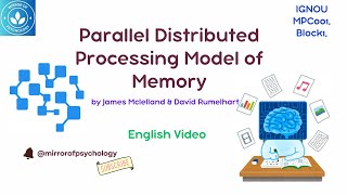 Parallel Distributed Processing Model of Meory Information Processing English Video psychology [upl. by Yentrok79]