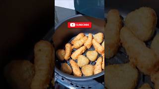 wow Veg nuggets😱🤤 in air fryer food amazing shortsfeed [upl. by Nauqit]