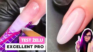 Najlepszy żel jaki testowałam  TEST ŻELU Excellent Pro Builder Gel [upl. by Enirroc]