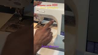 Janome secio 9500 touch calibration problem zohaibmachines sewing embroidery [upl. by Lanna]