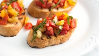 Perfect Tomato Bruschetta Recipe [upl. by Milman26]