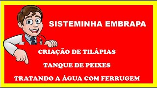 Sisteminha EMBRAPA  Criação de Tilápias [upl. by Otilesoj730]