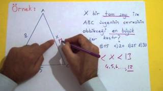 geometri konu anlatımı  açı kenar bağıntıları [upl. by Tildie528]