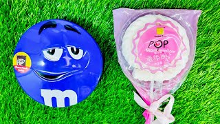 Unboxing GIANT Rainbow Lollipop Candy with Yummy Sweets Cutting Satisfying video [upl. by Quintessa]