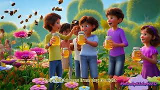 Learn About Honey Bees  Fun Kids Song About Bees amp Pollination [upl. by Swen]