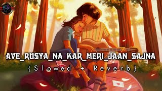 Ave Rusya Na Kar Meri Jaan Sajna  slowedreverblofi  couple song [upl. by Corissa]